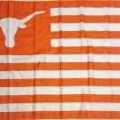 Texas Longhorns with Stripes Flag 3x5 ft