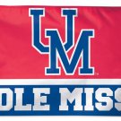 Mississippi Rebels Throwback Vintage Flag 3x5 ft