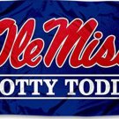 Mississippi Rebels Ole Miss Hotty Toddy Flag 3x5 ft