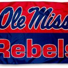 University Of Mississippi Rebels Banner Flag 3x5 ft