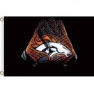 Denver Broncos flag gloves 3x5 ft
