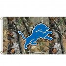 Detroit Lions flag camo 3x5 ft