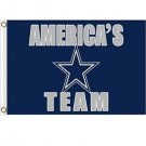 3x5 ft Dallas Cowboys american's team flags 100D