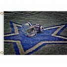Dallas cowboys helmet flag 3x5 ft