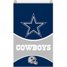 Dallas Cowboys flags 3x5 ft with 2 Metal Grommets