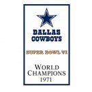 Dallas Cowboys World Champions 1971 FLAG 3x5 ft