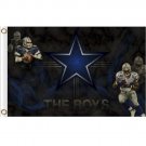 DALLAS cowboys fade players flag 3x5 ft