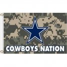 Dallas Cowboys Flags 3x5 ft Polyester Digital Print