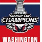 3x5 ft 2018 Washington Capitals Champions Vertical Flag