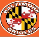 Baltimore Orioles Baseball Club flag 3x5 ft