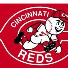 Cincinnati Reds Baseball Club flag 3x5 ft
