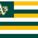 Oakland Athletics Nation Flag Stripe 3x5 ft