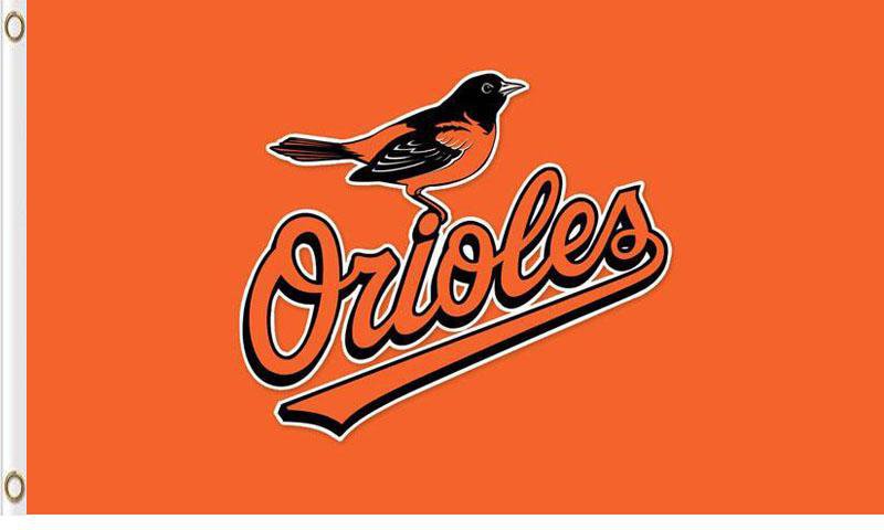 Baltimore Orioles Baseball Team Flag 3x5 ft