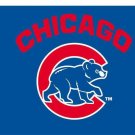 Chicago Cubs wordmark Flag 3x5 ft