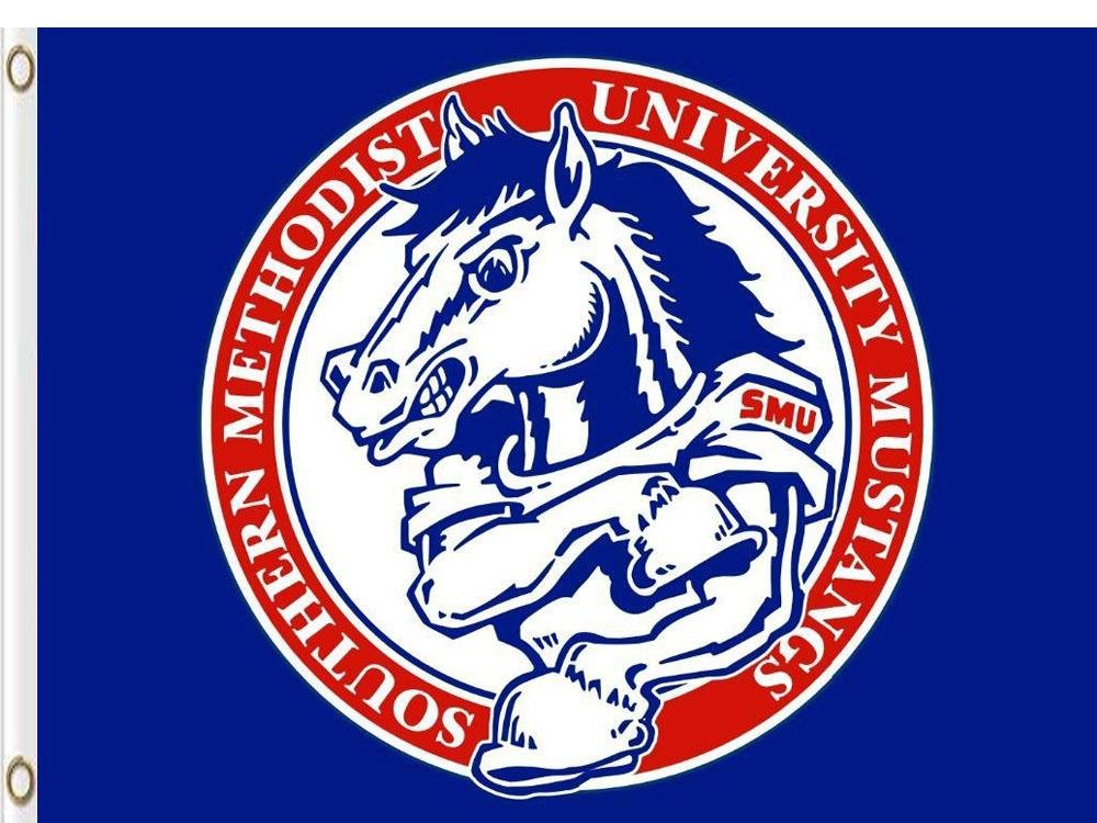 Southern Methodist Mustangs Flag 3x5 ft Club