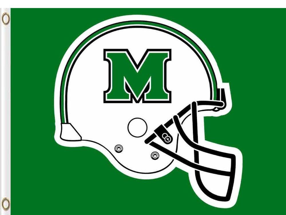 Marshall Thundering Herd Hand Flag 3x5 ft