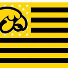 Iowa Hawkeyes Hand Flags 3x5 ft