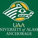 Alaska Anchorage Seawolves Logo Hand Flag 3x5 ft