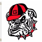 Georgia Bulldogs Hand Flag 3x5 ft Club Basketball