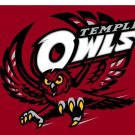 Temple Owls flag 3x5 ft Digital Printing