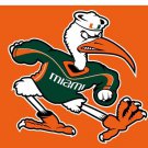 Miami Hurricanes Hand Flag 3x5 ft