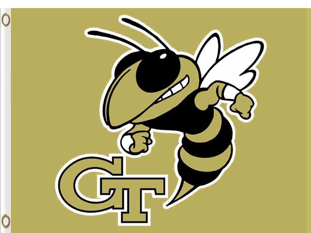 Georgia Tech Yellow Jackets Hand Flags 3x5 ft