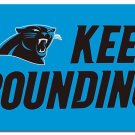 Keep Pounding Carolina Panthers Flag 3x5 ft