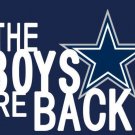 Dallas Cowboys the boys are back flag 3x5 ft