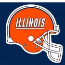 Illinois Fighting Illini Hand Flags Banners 3x5 ft