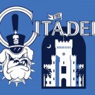 Citadel Bulldogs Hand Flag 3x5 ft Club Basketball