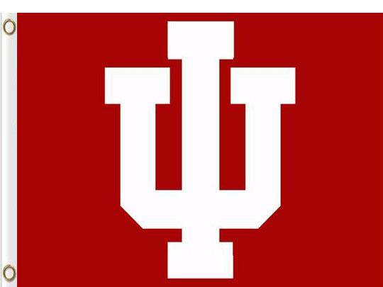 Indiana Hoosiers Hand Flags Banners 3x5 ft