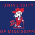 Mississippi Rebels Logo Hand Flag 3x5 ft