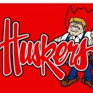 Nebraska Cornhuskers Logo Hand Flag 3x5 ft