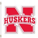 Nebraska Cornhuskers Logo Hand Flag 3x5 ft