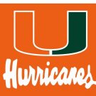 Miami Hurricanes Hand Flag 3x5 ft