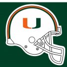 Miami Hurricanes Hand Flag 3x5 ft