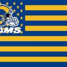 Los Angeles Rams Sports Banners Flags 3x5 ft