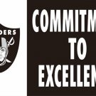Oakland Raiders Commitment to excellence Flags 3x5 ft