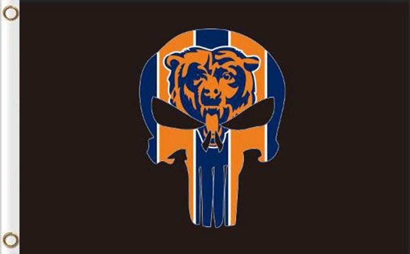 Chicago Bears Digital Printing Flag 3x5 ft