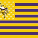 Minnesota Vikings Team Logo Sports Club Flags 3x5 ft
