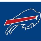 Buffalo Bills Logo Two Strip Flags Banners 3x5 ft