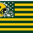 Green Bay Packers Team Logo Flags 3x5 ft