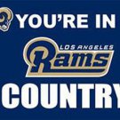 Los Angeles Rams Team Logo Sports Flags 3x5 ft