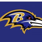 Baltimore Ravens Team Logo Flag 3x5 ft