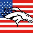 Denver Broncos Team Logo Sports Flags 3x5 ft