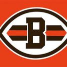Cleveland Browns National Football Logo Flags 3x5 ft