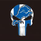 Detroit Lions football flag bright color 3x5 ft