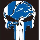 Detroit Lions football flag bright color 3x5 ft
