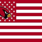 Arizona Cardinals Flag Football Star-Spangled 3x5 ft
