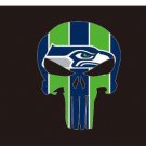 Seattle Seahawks 3x5 ft Flags football skull